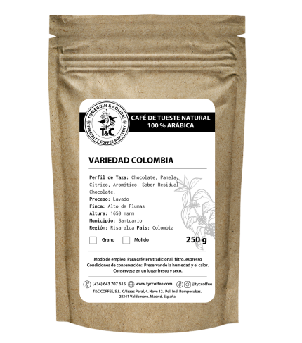 variedad colombia lavado